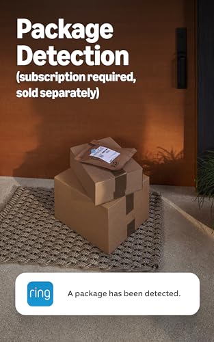 Ring Battery Doorbell, Home or business security with Head-to-Toe video, Live View with Two-Way Talk, and Motion Detection & Alerts, Venetian Bronze